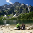 ćouple in the mountains
