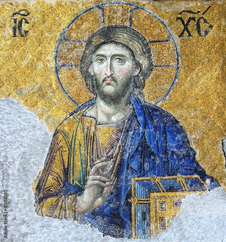Photo: Mosaic of Jesus Christ Mosaic of Jesus Christ