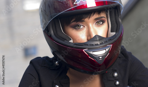 Photo: Biker Girl Biker Girl
