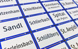 Österreich, Oberösterreich, Ortstafeln Österreich, Oberösterreich, Ortstafeln