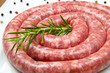 salsiccia con rosmarino e pepe in grani