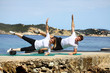 fitnesstraining am strand