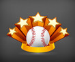 Baseball Emblem, vector
