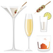 Vector Drink Glass Vector Drink Glass