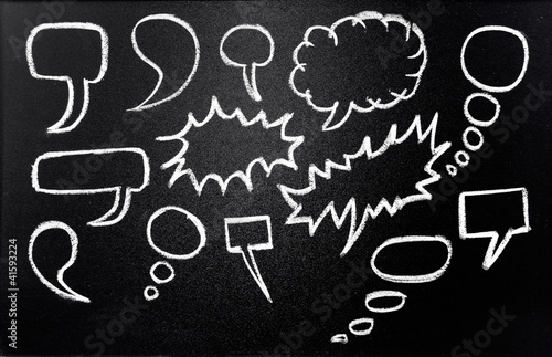 Photo: Speech bubbles Speech bubbles