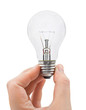 Hand with bulb