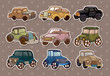 retro car stickers retro car stickers