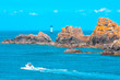 Pointe du Grouin lieu de départ de la Route du Rhum en Bretagne