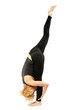 woman yogi in yoga pose woman yogi in yoga pose