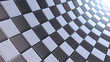 Illustration: white and black checkers background white and black checkers background