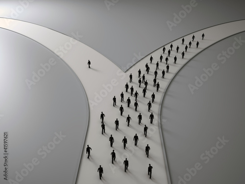 Illustration: On the crossroads On the crossroads