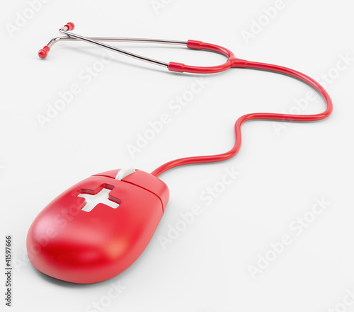 Illustration: Internet based healthcare Internet based healthcare