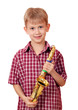boy with saxophone boy with saxophone
