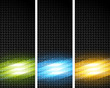 Set of bright colorful banners