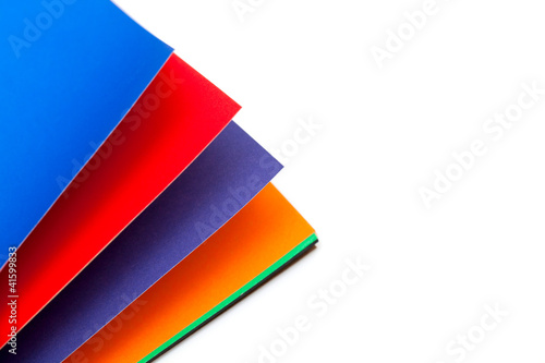 Photo: color paper and empty space for your text color paper and empty space for your text