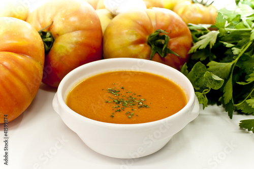 Photo: sopa de tomate sopa de tomate