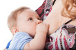 Photo: Young mother nurses the baby Young mother nurses the baby