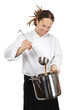 Photo: Chef preparing soup in large pot Chef preparing soup in large pot