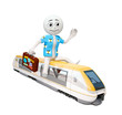 Man on train