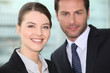 male and female colleagues