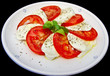 Mozzarella di bufala and tomato salad Mozzarella di bufala and tomato salad