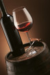 red wine, bottle and glass red wine, bottle and glass