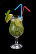 Mojito cocktail with lime Mojito cocktail with lime