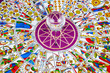 Tarot card crystal ball.