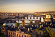 Prague at sunrise