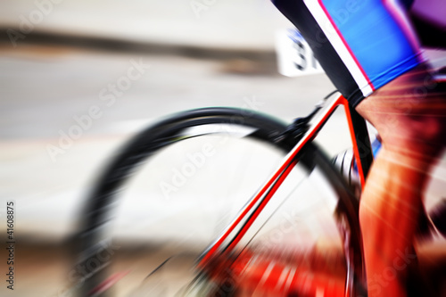 Photo: motion cyclist blur motion cyclist blur