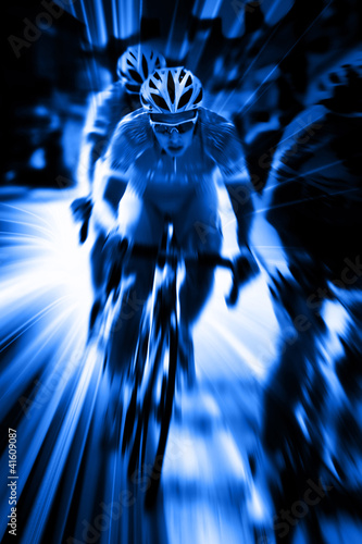 Foto: motion road cyclist motion road cyclist