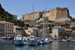 Bonifacio- Citadelle vue depuis le port de plaisance Bonifacio- Citadelle vue depuis le port de plaisance