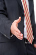 Businessman offering a handshake Businessman offering a handshake