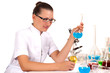 chemist working in the laboratory chemist working in the laboratory