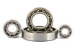 Four ball bearings