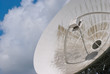 Satellite disc an blue sky