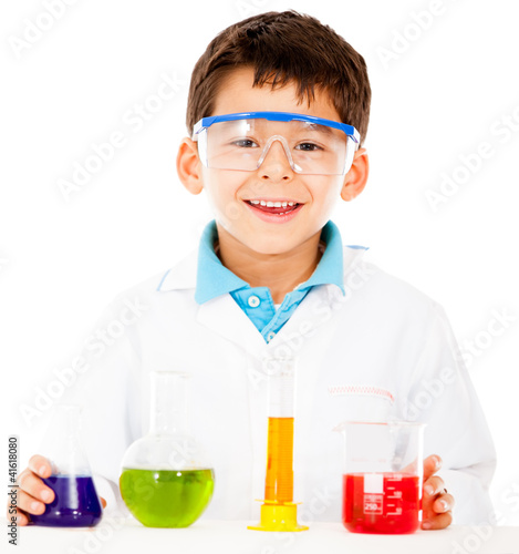 Photo: Scientist boy Scientist boy