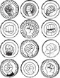 Fist stamps