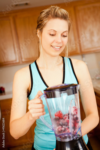 Photo: woman blender woman blender