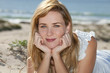 Woman beach
