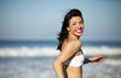 Woman at beach