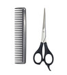 scissors and comb scissors and comb