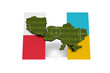 Poland-Ukraine.Footballfield.Flags