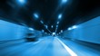 Blue tunnel
