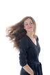 the girl with long hair the girl with long hair