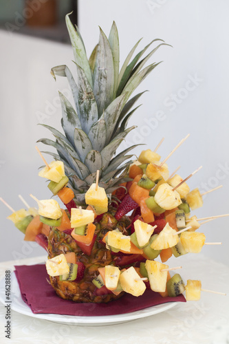 Photo: Buffet di ananas Buffet di ananas