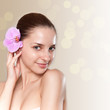 Female beauty portrait