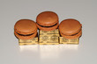 Podium de Macarons de Paris au praliné
