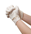 Hands of a doctor in a sterile gloves Hands of a doctor in a sterile gloves