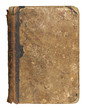 The old book, great texture, isolated on white